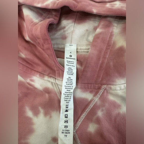 Lululemon NWT All Yours Hoodie - Tie Dye ***** - Picture 7 of 10